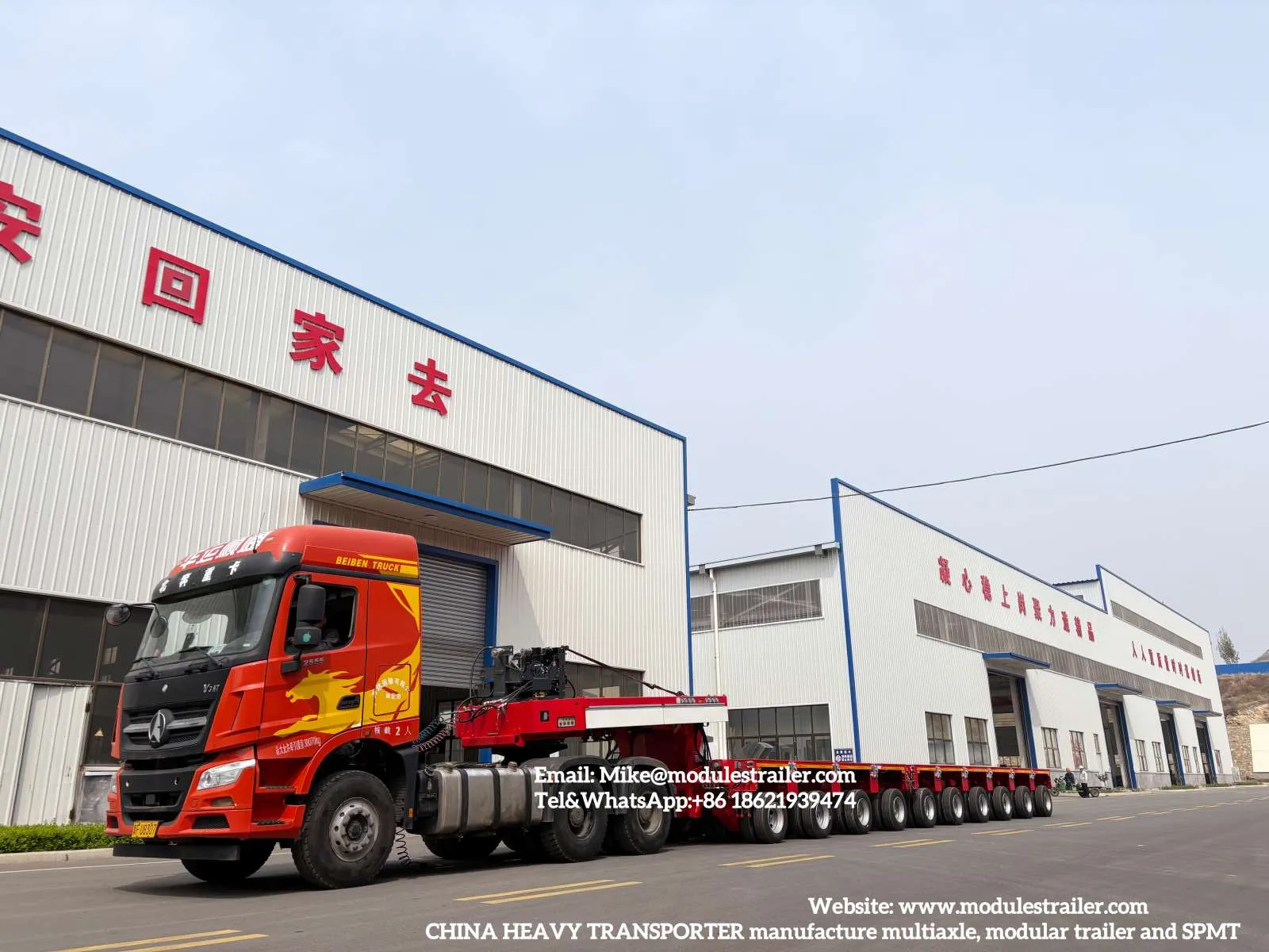 10 axle thp modular trailer hydraulic multi axle wwwmodulestrailer 5