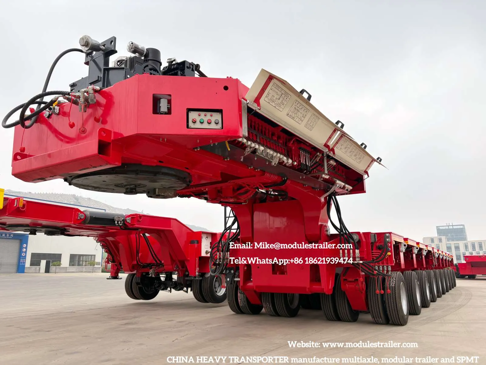 10 axle thp modular trailer hydraulic multi axle wwwmodulestrailer 2